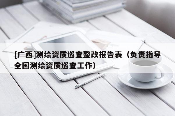 [廣西]測(cè)繪資質(zhì)巡查整改報(bào)告表（負(fù)責(zé)指導(dǎo)全國(guó)測(cè)繪資質(zhì)巡查工作）