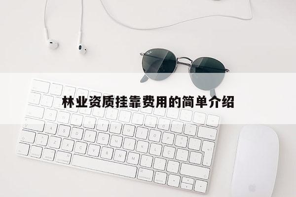 林業(yè)資質(zhì)掛靠費(fèi)用的簡單介紹