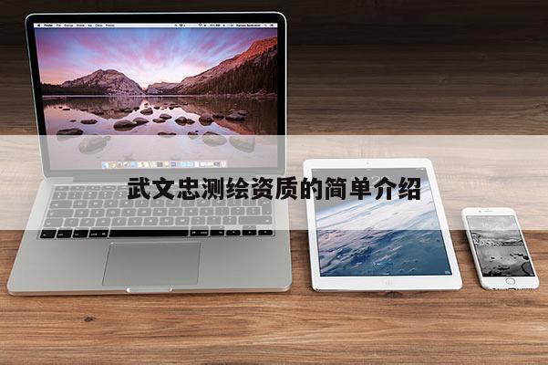 武文忠測(cè)繪資質(zhì)的簡(jiǎn)單介紹