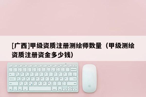 [廣西]甲級(jí)資質(zhì)注冊(cè)測(cè)繪師數(shù)量（甲級(jí)測(cè)繪資質(zhì)注冊(cè)資金多少錢）