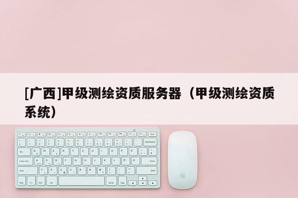 [廣西]甲級測繪資質(zhì)服務(wù)器（甲級測繪資質(zhì)系統(tǒng)）