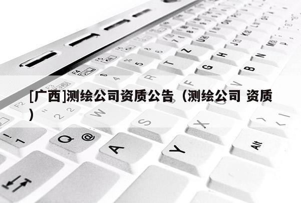 [廣西]測繪公司資質(zhì)公告（測繪公司 資質(zhì)）