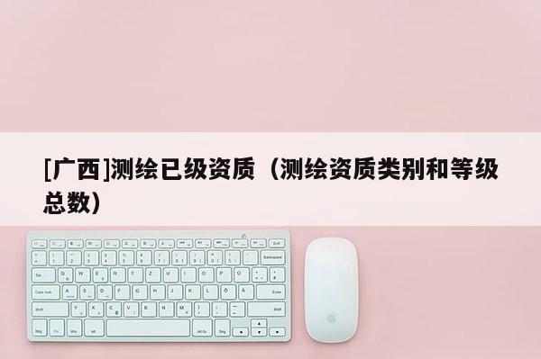 [廣西]測繪已級資質(zhì)（測繪資質(zhì)類別和等級總數(shù)）