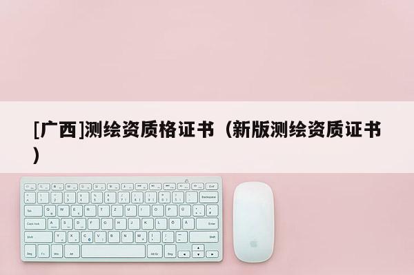 [廣西]測繪資質格證書（新版測繪資質證書）