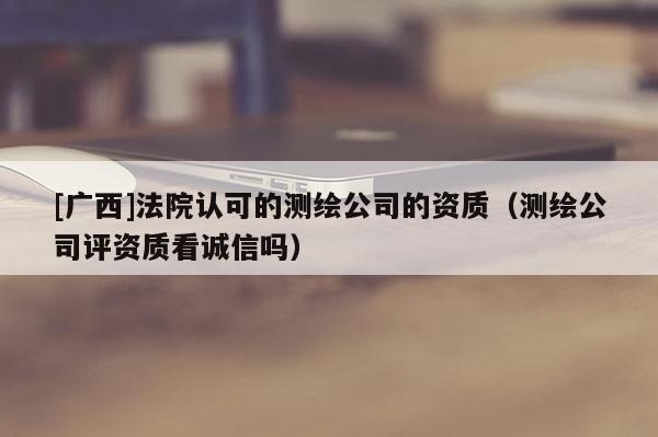[廣西]法院認(rèn)可的測繪公司的資質(zhì)（測繪公司評資質(zhì)看誠信嗎）